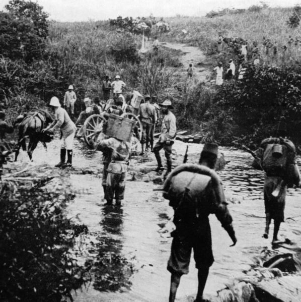 Republique du Congo belge campagne 1918